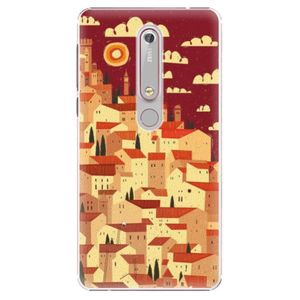 Plastové puzdro iSaprio - Mountain City - Nokia 6.1 vyobraziť