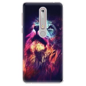 Plastové puzdro iSaprio - Lion in Colors - Nokia 6.1 vyobraziť