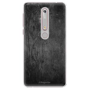 Plastové puzdro iSaprio - Black Wood 13 - Nokia 6.1 vyobraziť