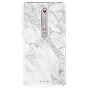 Plastové puzdro iSaprio - SilverMarble 14 - Nokia 6.1 vyobraziť