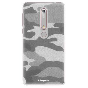 Plastové puzdro iSaprio - Gray Camuflage 02 - Nokia 6.1 vyobraziť