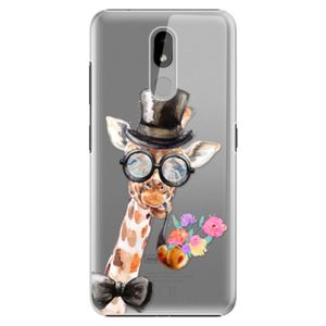 Plastové puzdro iSaprio - Sir Giraffe - Nokia 3.2 vyobraziť