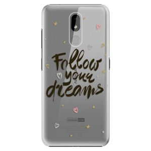 Plastové puzdro iSaprio - Follow Your Dreams - black - Nokia 3.2 vyobraziť