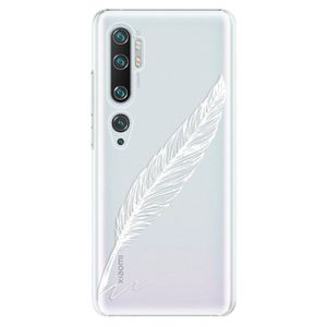 Plastové puzdro iSaprio - Writing By Feather - white - Xiaomi Mi Note 10 / Note 10 Pro vyobraziť
