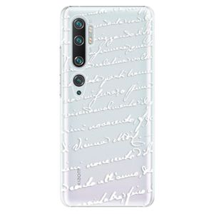 Plastové puzdro iSaprio - Handwriting 01 - white - Xiaomi Mi Note 10 / Note 10 Pro vyobraziť