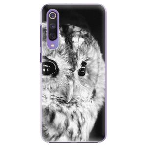 Plastové puzdro iSaprio - BW Owl - Xiaomi Mi 9 SE vyobraziť