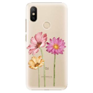 Plastové puzdro iSaprio - Three Flowers - Xiaomi Mi A2 vyobraziť