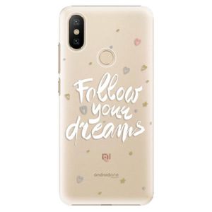 Plastové puzdro iSaprio - Follow Your Dreams - white - Xiaomi Mi A2 vyobraziť
