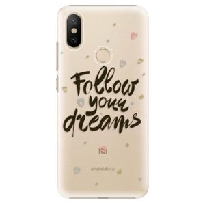 Plastové puzdro iSaprio - Follow Your Dreams - black - Xiaomi Mi A2 vyobraziť
