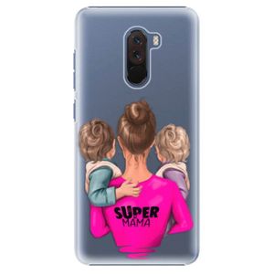 Plastové puzdro iSaprio - Super Mama - Two Boys - Xiaomi Pocophone F1 vyobraziť