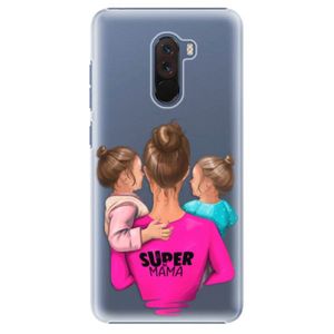 Plastové puzdro iSaprio - Super Mama - Two Girls - Xiaomi Pocophone F1 vyobraziť