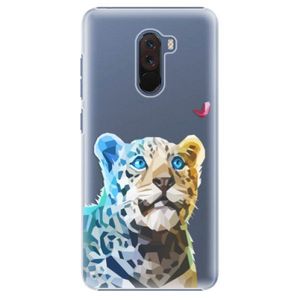 Plastové puzdro iSaprio - Leopard With Butterfly - Xiaomi Pocophone F1 vyobraziť