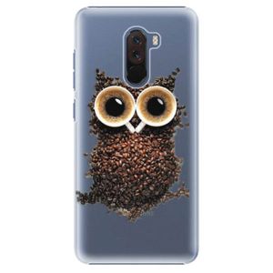 Plastové puzdro iSaprio - Owl And Coffee - Xiaomi Pocophone F1 vyobraziť