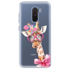 Plastové puzdro iSaprio - Lady Giraffe - Xiaomi Pocophone F1 vyobraziť