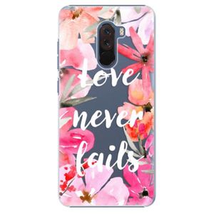Plastové puzdro iSaprio - Love Never Fails - Xiaomi Pocophone F1 vyobraziť