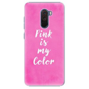 Plastové puzdro iSaprio - Pink is my color - Xiaomi Pocophone F1 vyobraziť