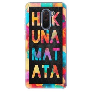 Plastové puzdro iSaprio - Hakuna Matata 01 - Xiaomi Pocophone F1 vyobraziť