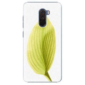 Plastové puzdro iSaprio - Green Leaf - Xiaomi Pocophone F1 vyobraziť