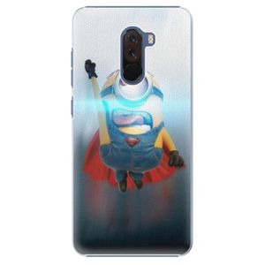 Plastové puzdro iSaprio - Mimons Superman 02 - Xiaomi Pocophone F1 vyobraziť