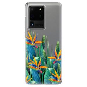 Plastové puzdro iSaprio - Exotic Flowers - Samsung Galaxy S20 Ultra vyobraziť