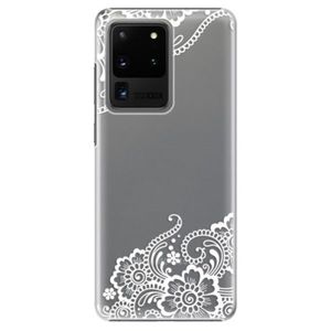 Plastové puzdro iSaprio - White Lace 02 - Samsung Galaxy S20 Ultra vyobraziť