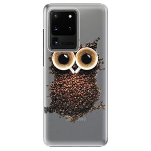 Plastové puzdro iSaprio - Owl And Coffee - Samsung Galaxy S20 Ultra vyobraziť