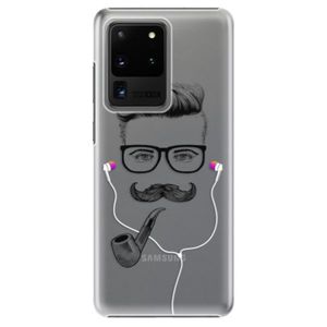 Plastové puzdro iSaprio - Man With Headphones 01 - Samsung Galaxy S20 Ultra vyobraziť