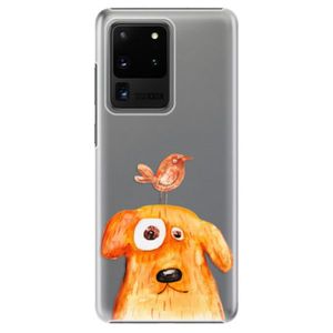 Plastové puzdro iSaprio - Dog And Bird - Samsung Galaxy S20 Ultra vyobraziť