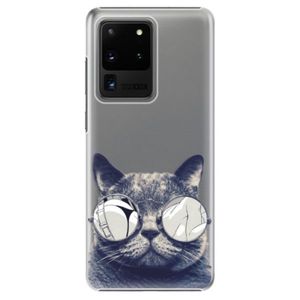 Plastové puzdro iSaprio - Crazy Cat 01 - Samsung Galaxy S20 Ultra vyobraziť