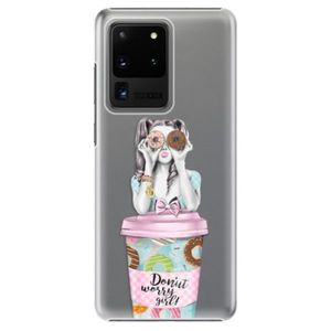 Plastové puzdro iSaprio - Donut Worry - Samsung Galaxy S20 Ultra vyobraziť