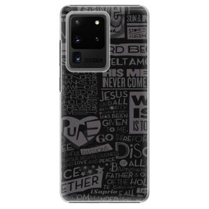 Plastové puzdro iSaprio - Text 01 - Samsung Galaxy S20 Ultra vyobraziť