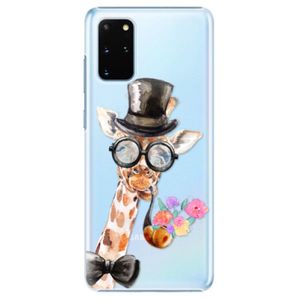 Plastové puzdro iSaprio - Sir Giraffe - Samsung Galaxy S20+ vyobraziť
