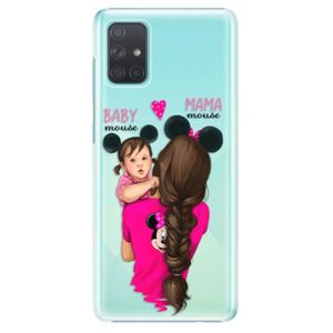 Plastové puzdro iSaprio - Mama Mouse Brunette and Girl - Samsung Galaxy A71 vyobraziť