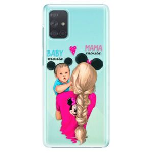 Plastové puzdro iSaprio - Mama Mouse Blonde and Boy - Samsung Galaxy A71 vyobraziť