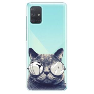 Plastové puzdro iSaprio - Crazy Cat 01 - Samsung Galaxy A71 vyobraziť