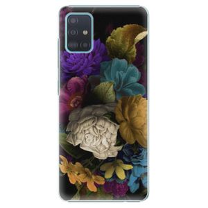 Plastové puzdro iSaprio - Dark Flowers - Samsung Galaxy A51 vyobraziť