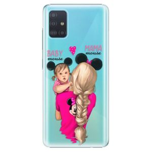Plastové puzdro iSaprio - Mama Mouse Blond and Girl - Samsung Galaxy A51 vyobraziť