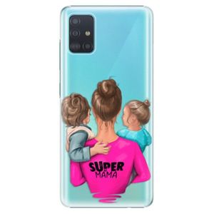 Plastové puzdro iSaprio - Super Mama - Boy and Girl - Samsung Galaxy A51 vyobraziť