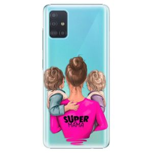 Plastové puzdro iSaprio - Super Mama - Two Boys - Samsung Galaxy A51 vyobraziť