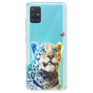 Plastové puzdro iSaprio - Leopard With Butterfly - Samsung Galaxy A51 vyobraziť