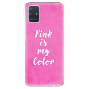 Plastové puzdro iSaprio - Pink is my color - Samsung Galaxy A51 vyobraziť