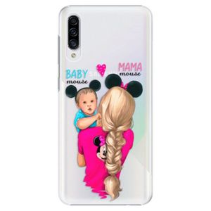 Plastové puzdro iSaprio - Mama Mouse Blonde and Boy - Samsung Galaxy A30s vyobraziť