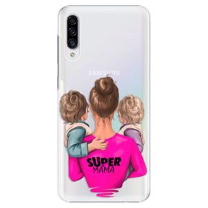 Plastové puzdro iSaprio - Super Mama - Two Boys - Samsung Galaxy A30s vyobraziť