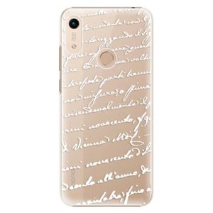 Plastové puzdro iSaprio - Handwriting 01 - white - Huawei Honor 8A vyobraziť