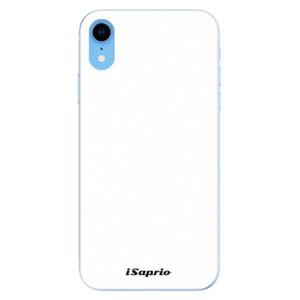 Odolné silikónové puzdro iSaprio - 4Pure - bílý - iPhone XR vyobraziť