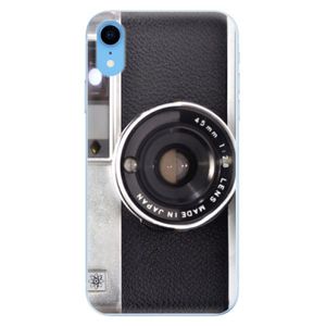 Odolné silikónové puzdro iSaprio - Vintage Camera 01 - iPhone XR vyobraziť