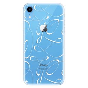 Odolné silikónové puzdro iSaprio - Fancy - white - iPhone XR vyobraziť