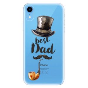 Odolné silikónové puzdro iSaprio - Best Dad - iPhone XR vyobraziť