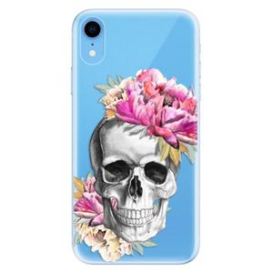 Odolné silikónové puzdro iSaprio - Pretty Skull - iPhone XR vyobraziť