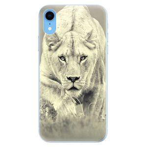 Odolné silikónové puzdro iSaprio - Lioness 01 - iPhone XR vyobraziť